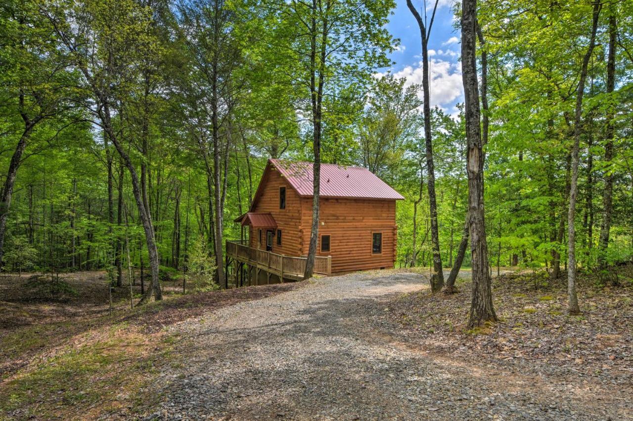 Murphy Cabin With Spacious Deck And Forest Views! Exteriör bild